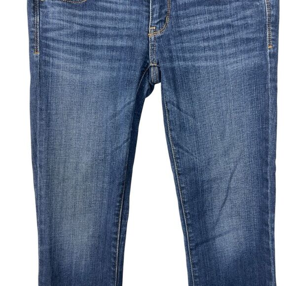 AEO sz 4 y2k style low rise Artist Distressed Bootcut Denim Jeans - Picture 5 of 11